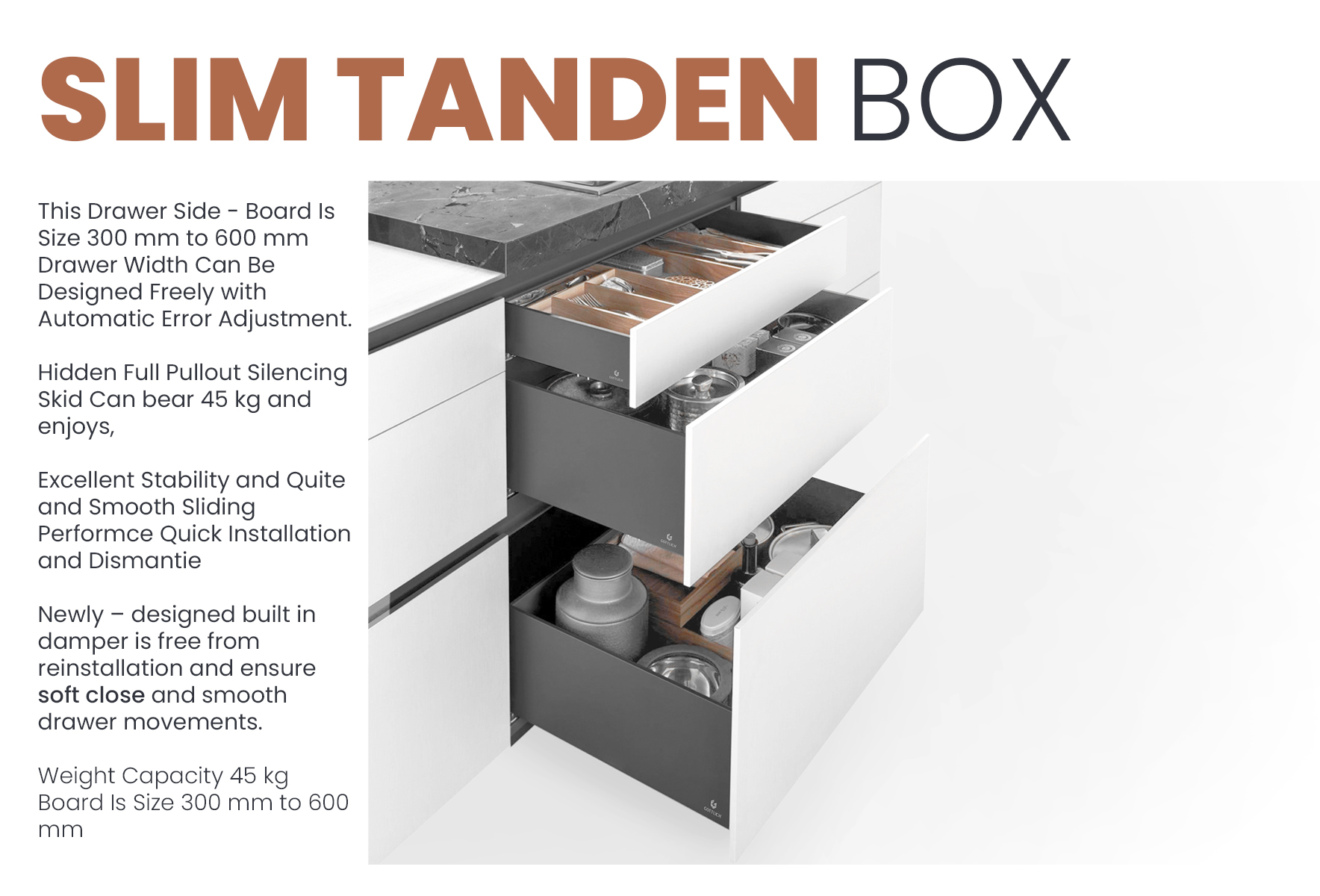 SLIM TANDEN BOX